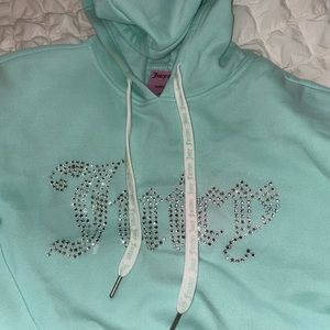 Y2k Mint Juicy Couture x Forever 21 Hoodie